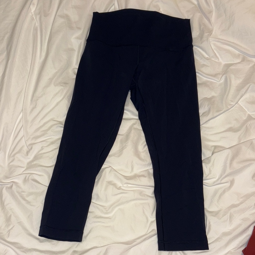 Lululemon wunder under leggings 21” true navy